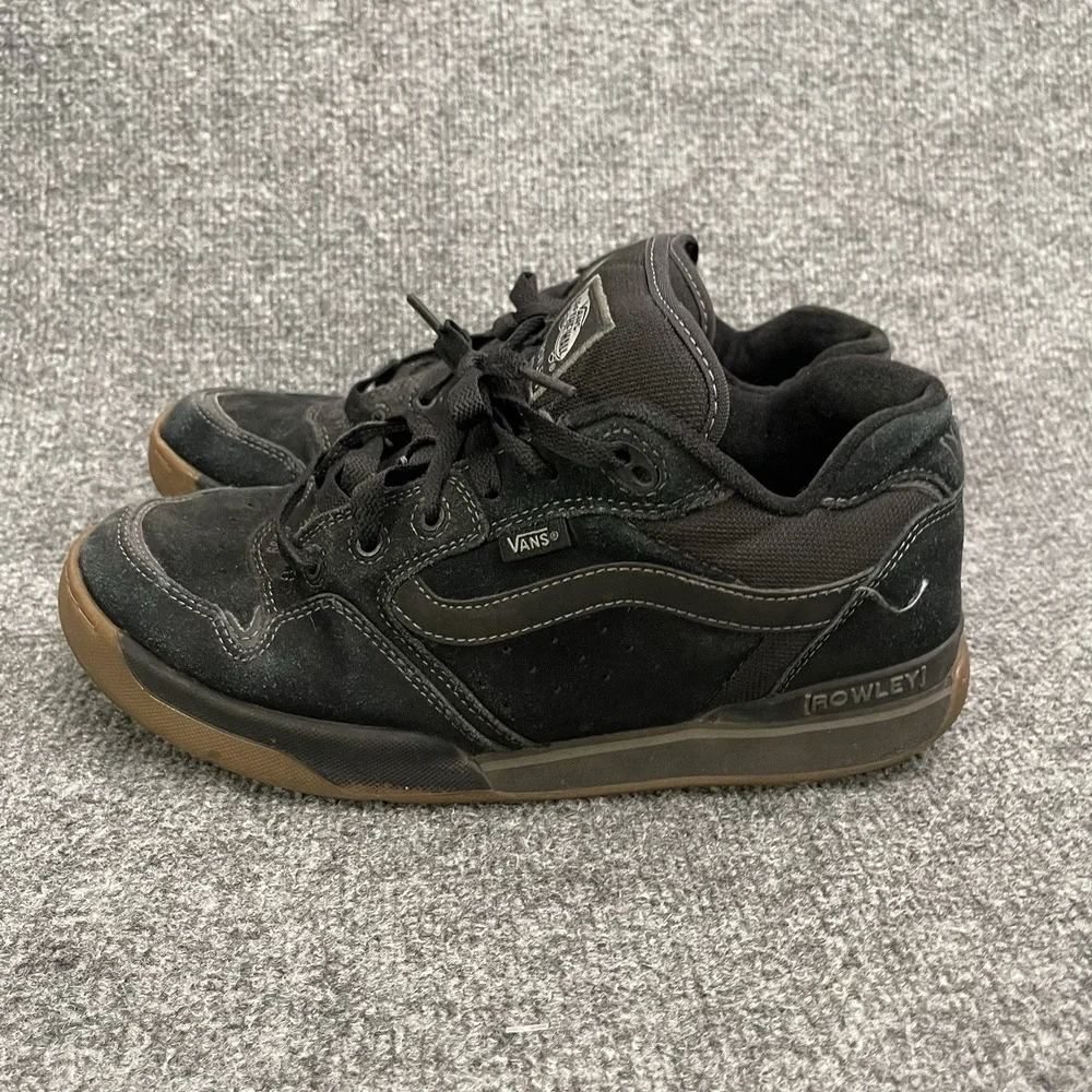 Vans Rowley XLT Blackout Gum Shoes Men's Sz 11 VN000D1G1OJ